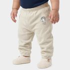Infants' Light Grey Jogger Graphic Printed Pyjama, Light Grey, small