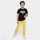Boys' Half Sleeves T-Shirt, नेवी ब्लू, small