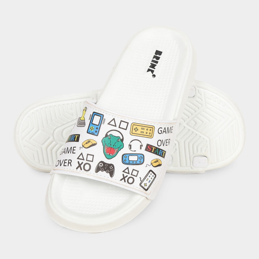 Kids' Slippers, सफ़ेद, large image number null
