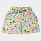Girls' Shorts, White, small