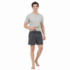 Men's Navy Blue Classic Fit Solid Boxers, Navy Blue, small