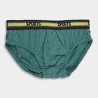 Boys' Muted Teal Green Regular Fit Briefs, हल्का हरा, small image number null