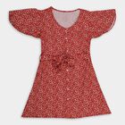 Girls' Dress , Red, small image number null