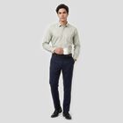 Men's Mint Green Regular Fit Formal Shirt, Light Green, small