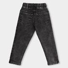 Boys' 100% Cotton Jeans, Black, small image number null