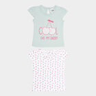 Infants Cotton Printed T-Shirt, Light Green, small image number null