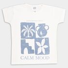 Girl's T-Shirt, Off White, small image number null