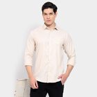 Men's Casual Shirt, Beige, small image number null