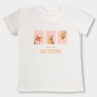 Girls' T-Shirt, Off White, small image number null