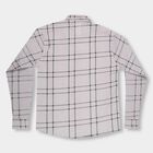 Boys Light Grey Button-Down Casual Shirt, Light Grey, small image number null