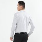 Men's Light Grey Button Down Classic Formal Shirt, हल्का ग्रे, small image number null