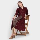 Ladies' Kurta, Wine, small image number null