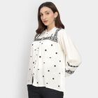 Ladies' Shirt, ऑफ व्हाइट, small image number null