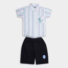 Boys' Woven Baba Suit , Light Blue, small image number null