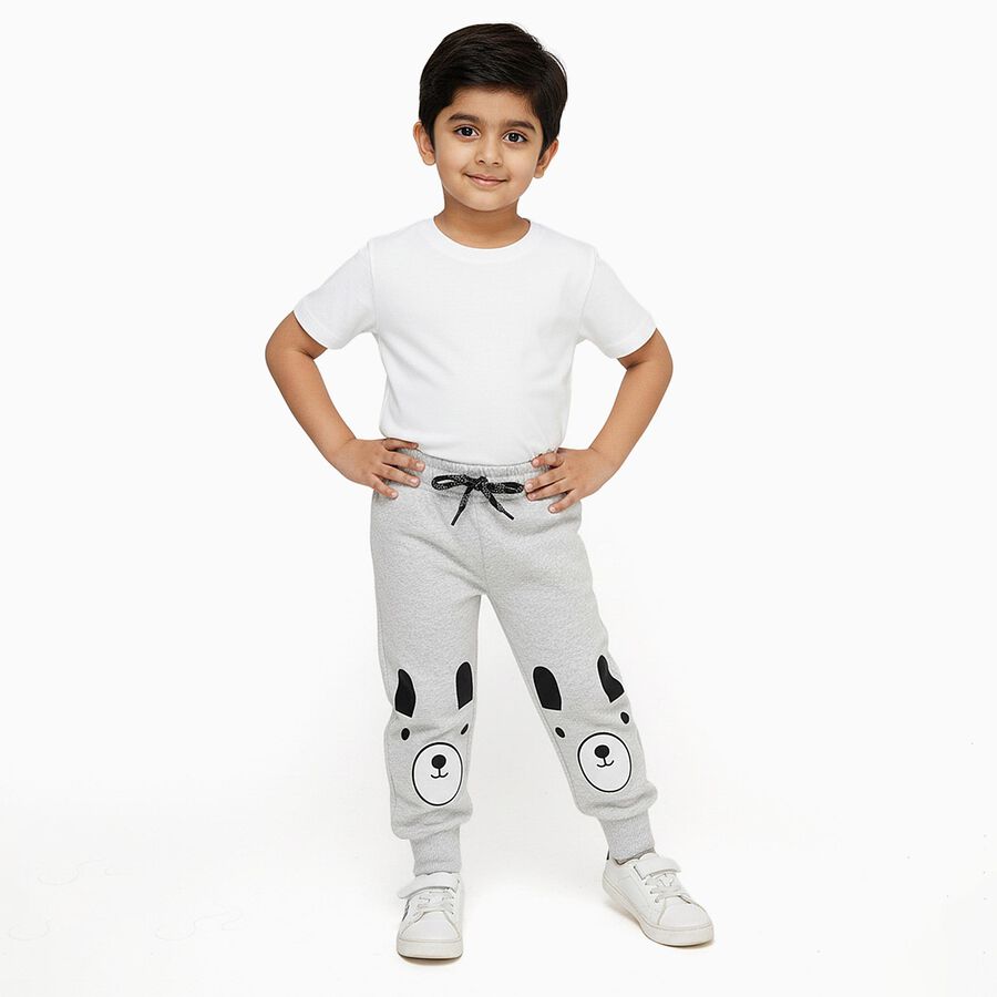 Boys' Pyjama, Ecru Melange, large image number null