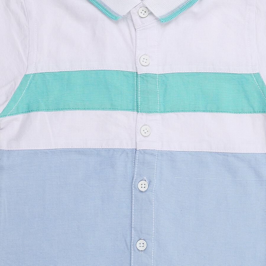 Infants' 100% Cotton Shirt, सफ़ेद, large image number null
