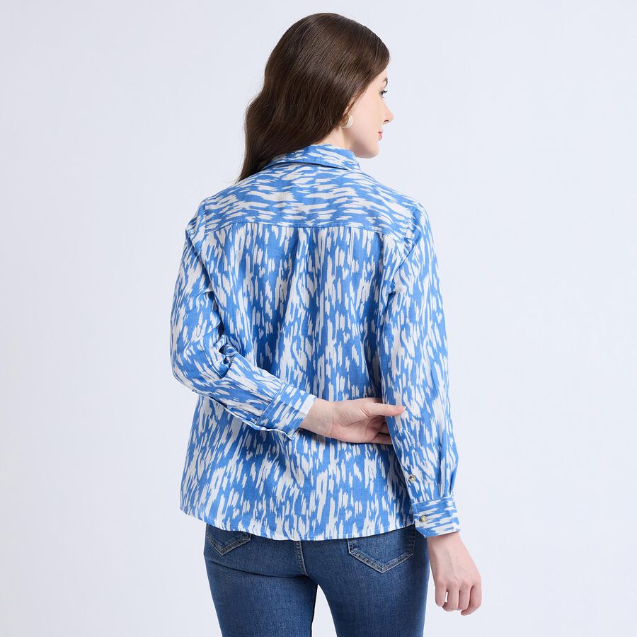 Ladies' Shirt , गहरा नीला, large image number null