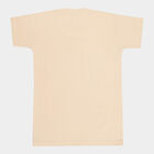 Boys Cotton T-Shirt, Beige, small image number null