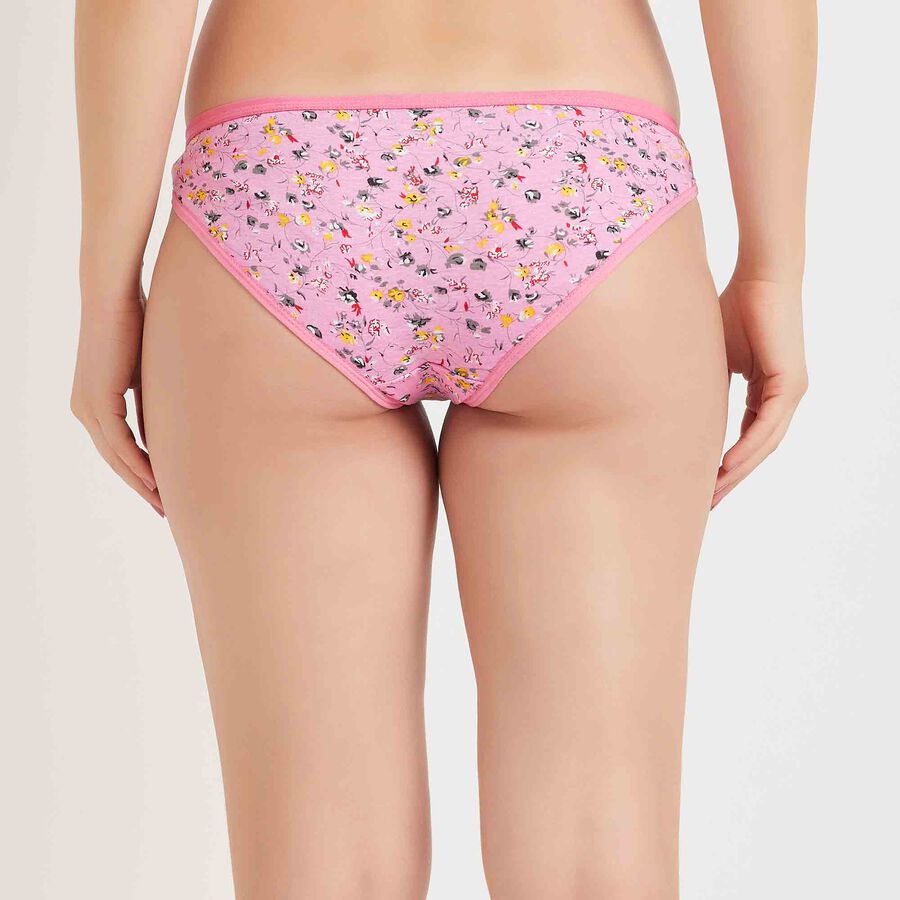 Cotton Printed Panty, Light Pink, large image number null