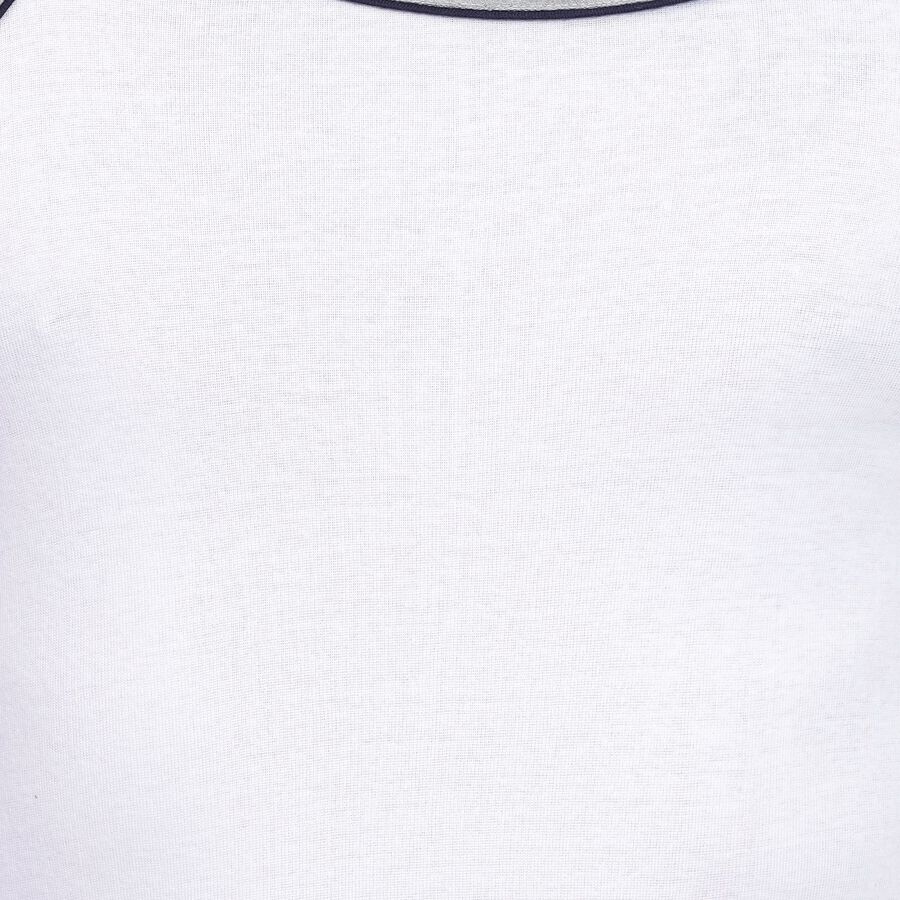 Men's Cotton Gym T-Shirt, सफ़ेद, large image number null