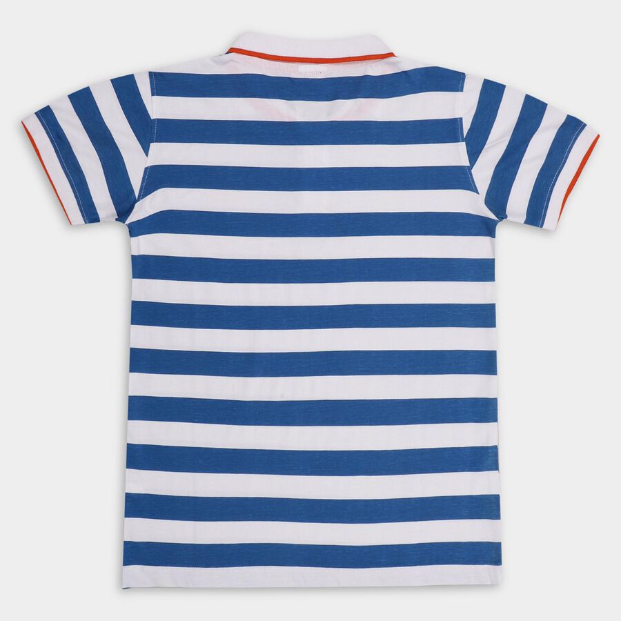 Boys' Half Sleeves T-Shirt , हल्का नीला, large image number null