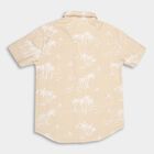 Boys' 100% Cotton Casual Shirt, गहरा पीला, small image number null