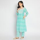 Ladies' Ethnic Set , Aqua, small image number null