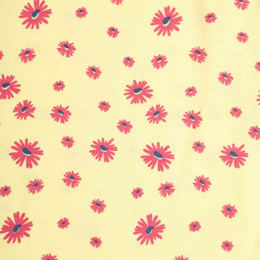 Printed Pyjama, Yellow, large image number null