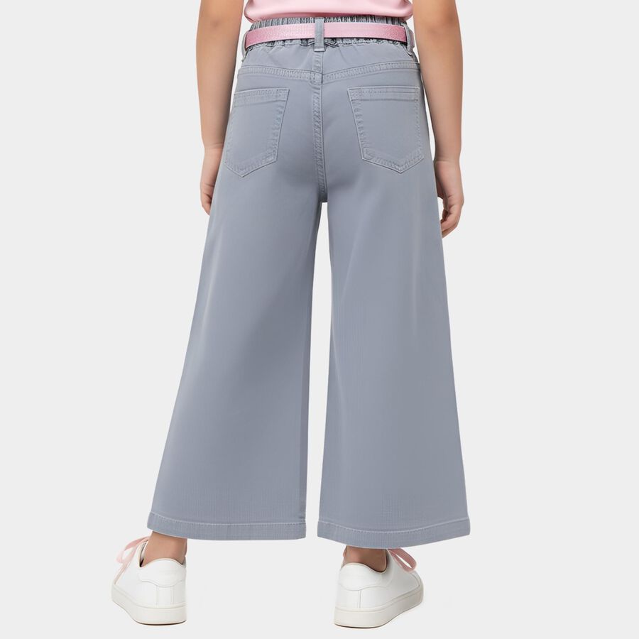 Girls' Jeans, हल्का ग्रे, large