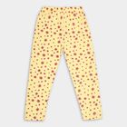Girls' Pyjama, Yellow, small