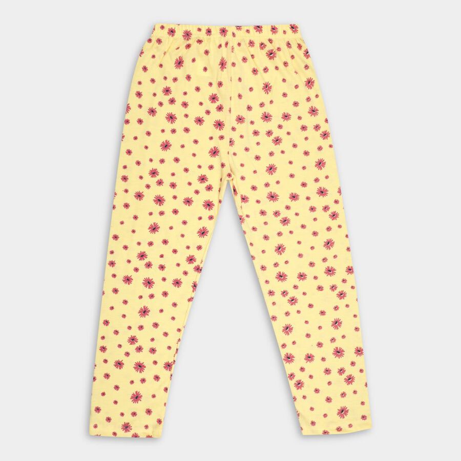 Girls' Pyjama, Yellow, large