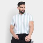 Men's Collared Half Sleeves T-Shirt , हल्का हरा, small image number null