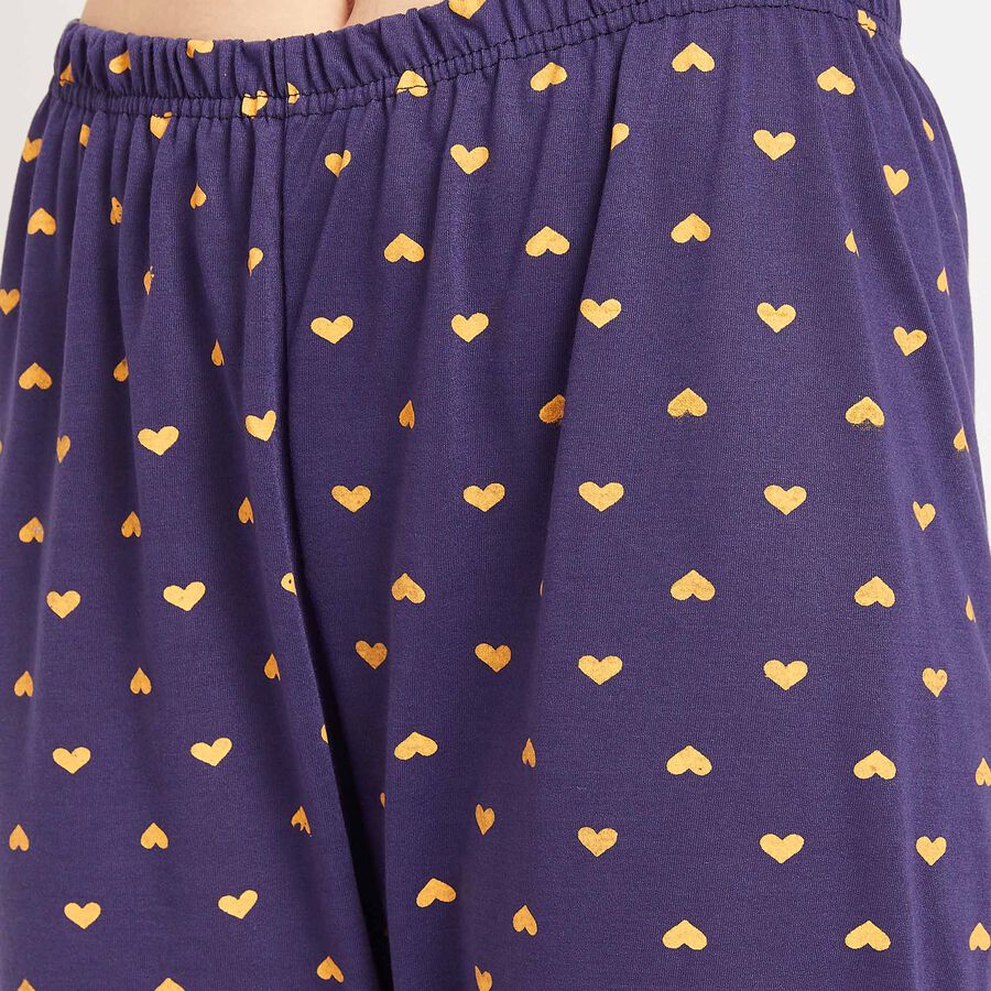 All Over Print Pyjama, Navy Blue, large image number null
