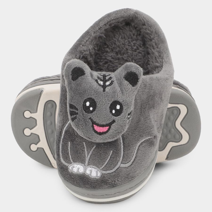 Kids' Winter Slipper, Grey, large image number null