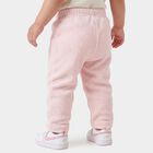 Infants Pink Straight Fit Solid Pyjama, हल्का गुलाबी, small