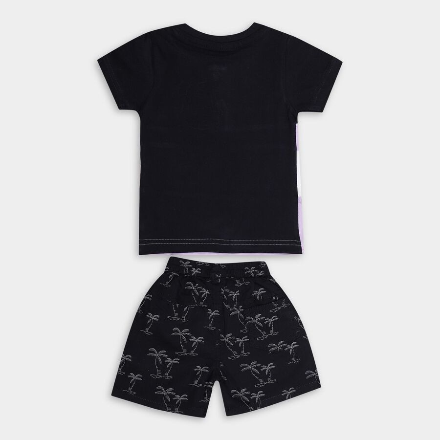 Infant Boys' 100% Cotton Baba Suit, लाइलेक, large image number null