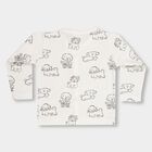 Infants' 100% Cotton T-Shirt , ऑफ व्हाइट, small image number null