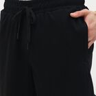 Men's Jet Black Tapered Cargo Jogger, काला, small image number null