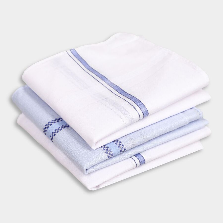 Men's Hanky, हल्का नीला, large