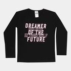 Girls Solid Top, Black, small image number null
