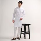 Men's Kurta, White, small image number null