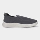 Men's Muted Charcoal Grey Slip-On Casual Shoes, ग्रे, small