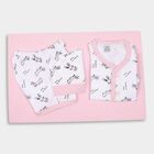 Infants'100% Cotton Gift Set, Pink, small image number null