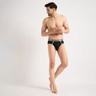 Men's Cotton Brief, Black, small image number null