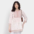 Ladies' Kurti , ऑफ व्हाइट, small image number null