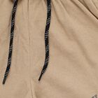 Boys' Beige Regular Fit Graphic Printed Bermuda Shorts, गहरा पीला, small