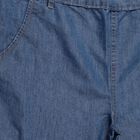 Girls' Jeans, मध्यम नीला, small image number null