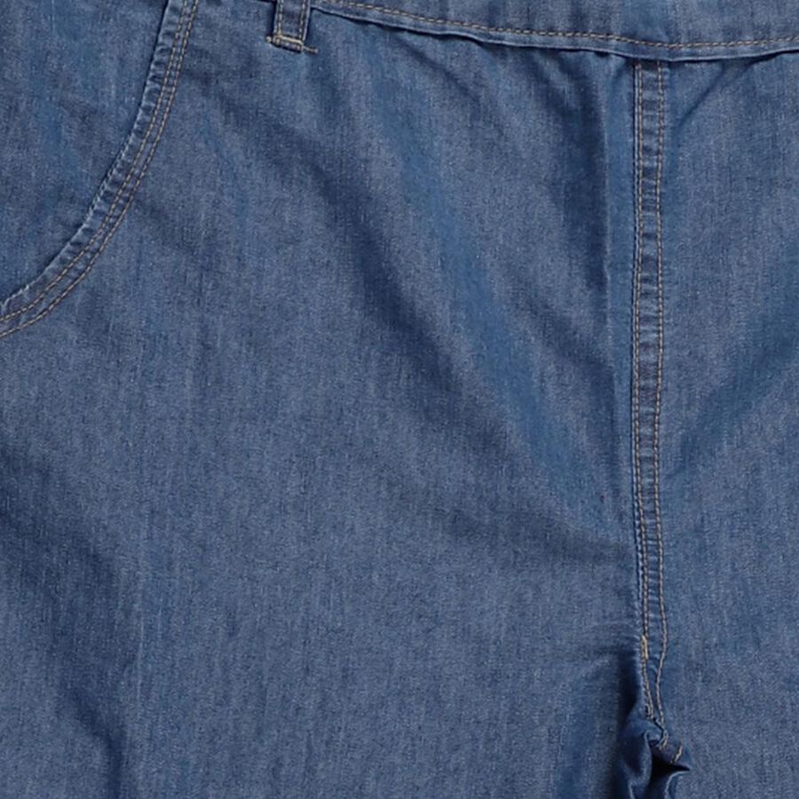 Girls' Jeans, मध्यम नीला, large image number null