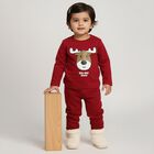 Infants' Baba Suit, Maroon, small image number null