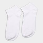 Men's Socks (Pack of 3), काला, small